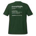 T-shirt med humoristisk citat og dansk design i blød bomuld